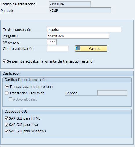 transaccion para crear proveedores en sap